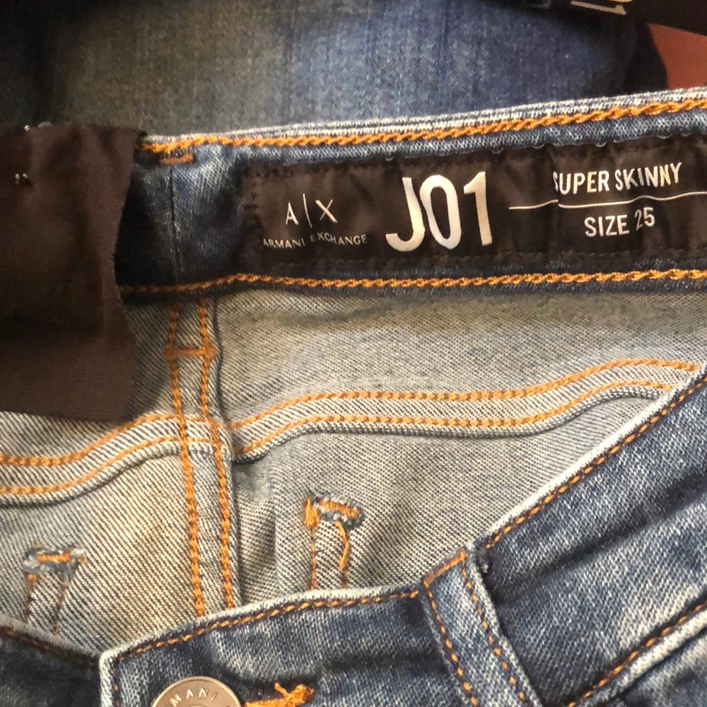 Armani Exchange women jeans size 25 R - Picture 4 of 6